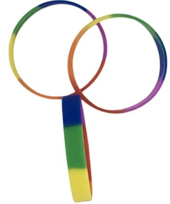 PRIDE - PULSEIRA DE SILICONE BANDEIRA LGBT