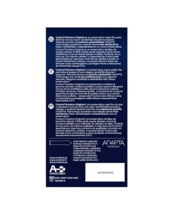 Visão alternativa de CONTROL - FINISSIMO CONDOMS 24 UNITS