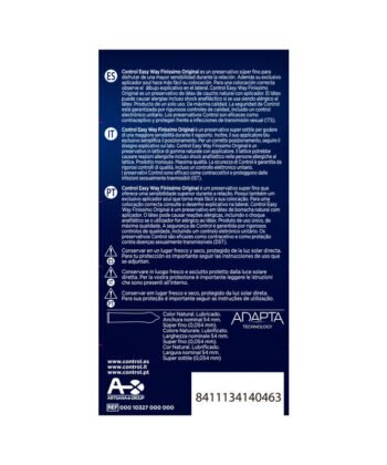 Visão alternativa de CONTROL - ADAPTA EASY WAY FINISSIMO 10 UNIDADES