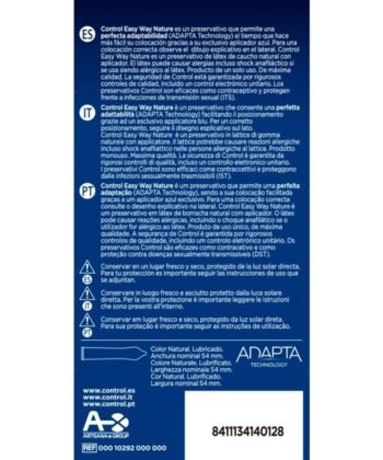 Visão alternativa de CONTROL - NATURE EASY WAY 10 UNIDADES