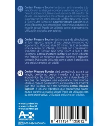 Visão alternativa de CONTROL - ANEL VIBRATÓRIO PLEASURE VIBES