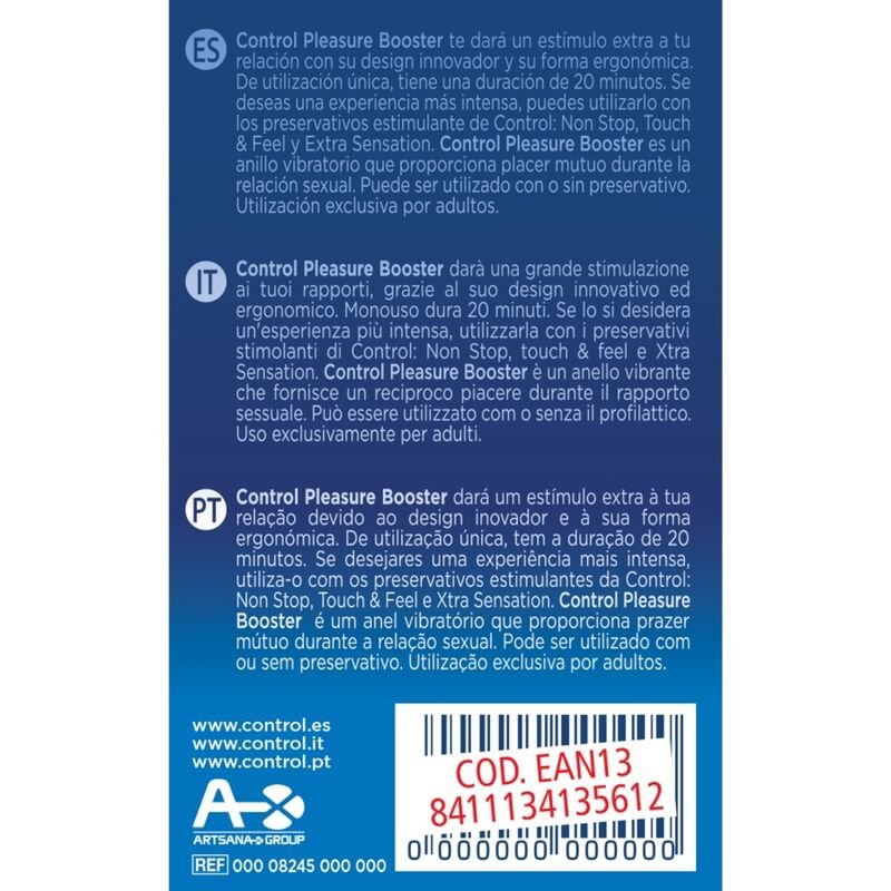 CONTROL - ANEL VIBRADOR DE REFORO DE PRAZER - Imagem 3