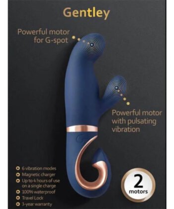 Visão alternativa de G-VIBE - GENTLEY G-SPOT VIBE CARIBE AZUL
