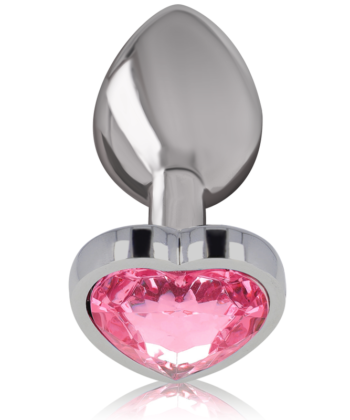 INTENSE - PLUG ANAL DE METAL DE ALUMÍNIO ROSA CORAO TAMANHO S - Imagem 4