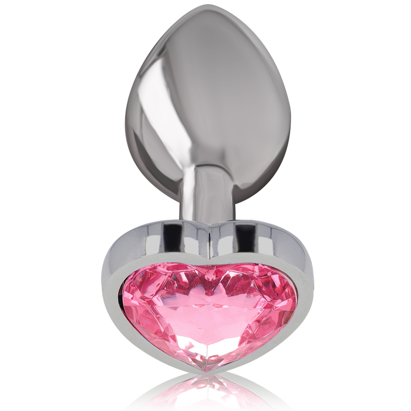 INTENSE - PLUG ANAL DE ALUMÍNIO METAL CORAO ROSA TAMANHO L - Imagem 2
