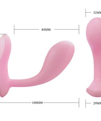 PRETTY LOVE - BAIRD G-SPOT 12 VIBRAÇÕES RECARREGÁVEL ROSA COM APLICATIVO