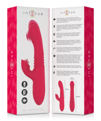 Visão alternativa de INTENSE - VIBRADOR UP & DOWN RECARREGVEL DUA MULTIFUNO COM LÍNGUA VERMELHA