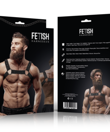 Alternative view of FETISH SUBMISSIVE ATTITUDE - ARNÊS ESPORTIVO DE NEOPRENE AJUSTVEL PARA HOMENS