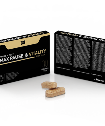 BLACK BULL - MAX PAUSE E RETARDANTE DE VITALIDADE PARA HOMENS 10 CÁPSULAS - Imagem 3