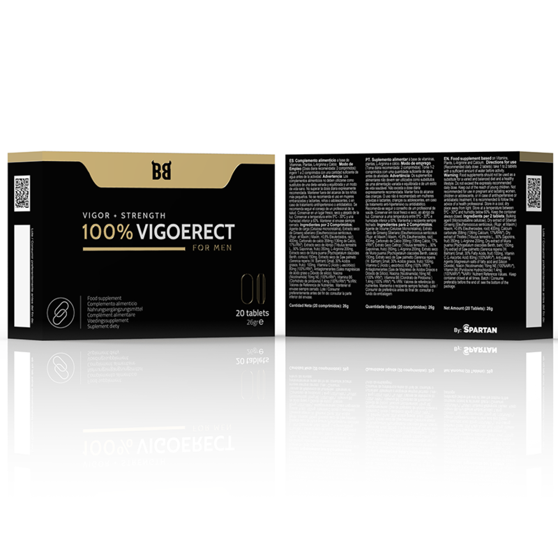 BLACK BULL - 100% VIGOERECT VIGOR + FORÇA PARA HOMENS 20 COMPRIMIDOS - Imagem 3