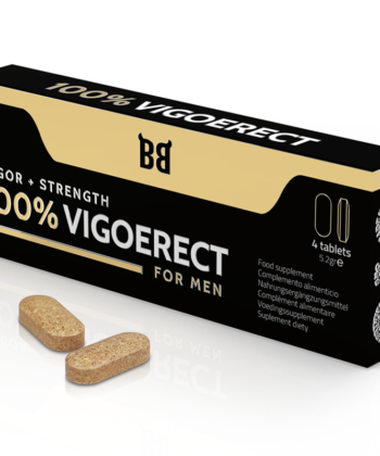BLACK BULL - 100% VIGOERECT VIGOR + FORÇA PARA HOMENS 4 COMPRIMIDOS