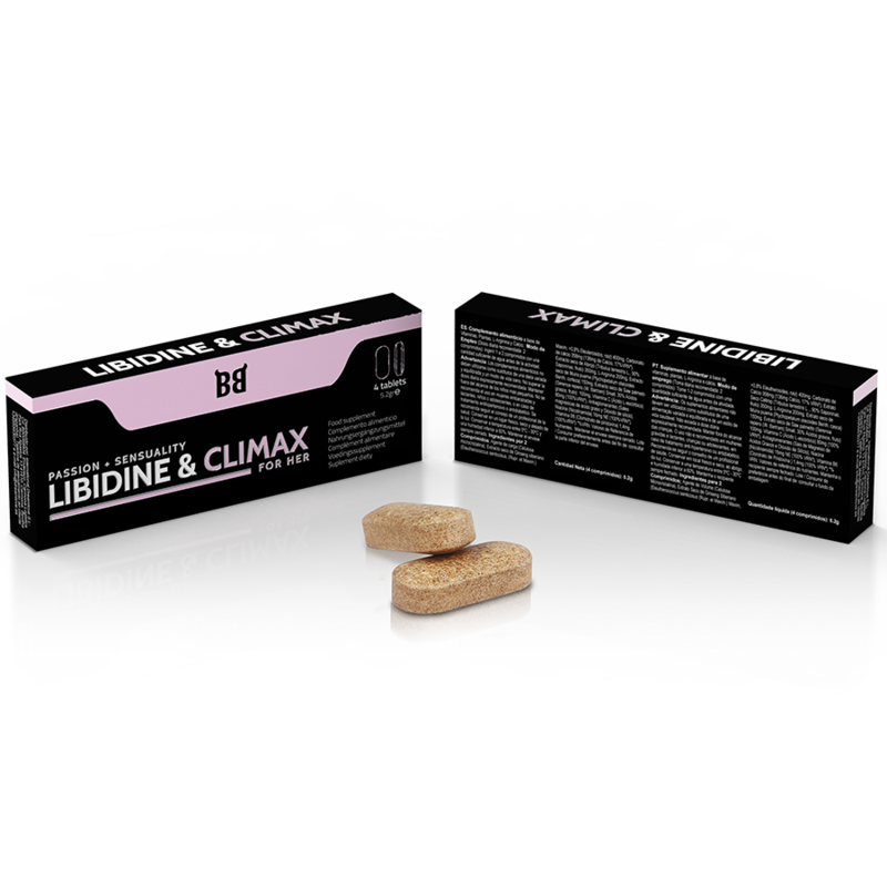 BLACK BULL - LIBIDINA E CLIMAX AUMENTAM L BIDO PARA MULHERES 4 CÁPSULAS - Image 2