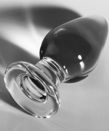 NEBULA SERIES BY IBIZA - MODELO 3 PLUG ANAL VIDRO BOROSILICADO 11 X 5 CM ROSA