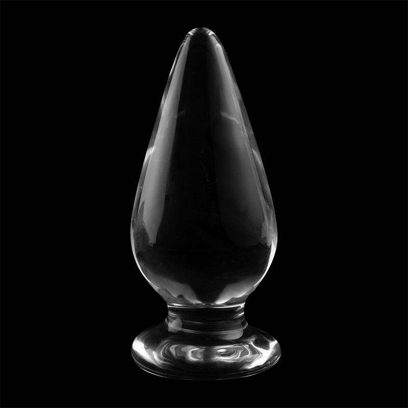 NEBULA SERIES BY IBIZA - MODELO 4 PLUG ANAL VIDRO BOROSILICADO 11 X 5 CM ROSA - Imagem 3
