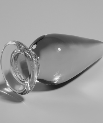 NEBULA SERIES BY IBIZA - MODELO 4 PLUG ANAL VIDRO BOROSILICADO 11 X 5 CM ROSA