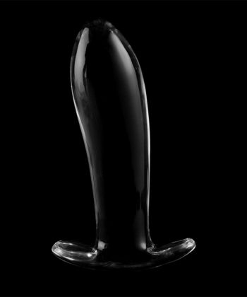 Alternative view of NEBULA SERIES BY IBIZA - MODELO 5 PLUG ANAL VIDRO BOROSILICADO 12,5 X 3,5 CM ROSA