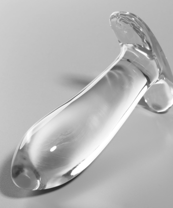 NEBULA SERIES BY IBIZA - MODELO 5 PLUG ANAL VIDRO BOROSILICADO 12,5 X 3,5 CM ROSA