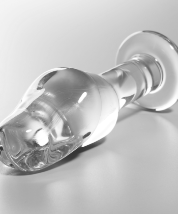 NEBULA SERIES BY IBIZA - MODELO 6 PLUG ANAL VIDRO BOROSILICADO 12,5 X 4 CM ROSA