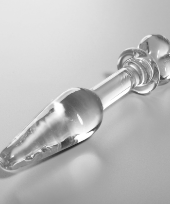 NEBULA SERIES BY IBIZA - PLUG ANAL MODELO 7 VIDRO BOROSILICADO 13,5 X 3 CM ROSA