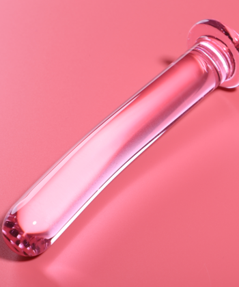NEBULA SERIES BY IBIZA - MODELO 9 DILDO VIDRO BOROSILICADO 15,5 X 2,5 CM ROSA