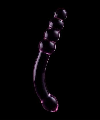 Visão alternativa de NEBULA SERIES BY IBIZA - MODELO 14 DILDO VIDRO BOROSILICADO 18,5 X 3 CM TRANSPARENTE