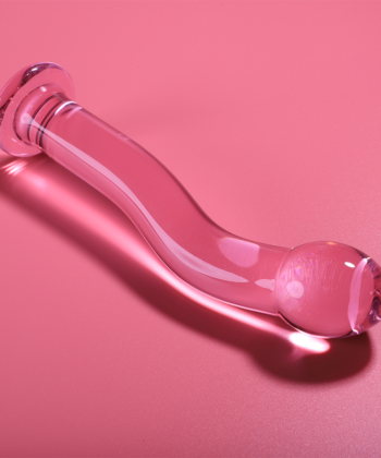 NEBULA SERIES BY IBIZA - MODELO 18 DILDO VIDRO BOROSILICADO 18,5 X 3,5 CM ROSA