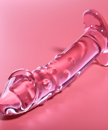 NEBULA SERIES BY IBIZA - MODELO 19 DILDO VIDRO BOROSILICADO 18,5 X 4 CM ROSA