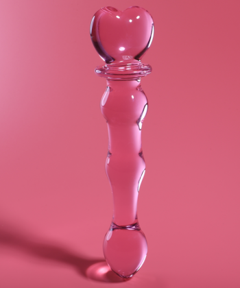 NEBULA SERIES BY IBIZA - MODELO 21 DILDO VIDRO BOROSILICADO 20,5 X 3,5 CM ROSA