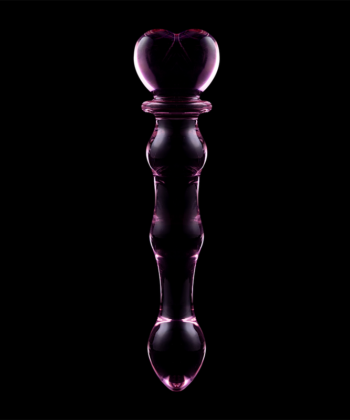 Alternative view of NEBULA SERIES BY IBIZA - MODELO 21 DILDO VIDRO BOROSILICADO 20,5 X 3,5 CM ROSA