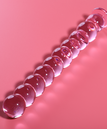 NEBULA SERIES BY IBIZA - MODELO 22 DILDO VIDRO BOROSILICADO 21,5 X 2,5 CM ROSA