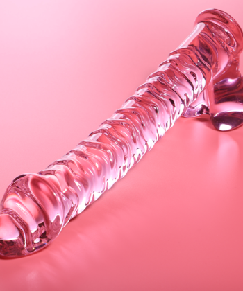 NEBULA SERIES BY IBIZA - MODELO 23 DILDO VIDRO BOROSILICADO 21,5 X 4 CM ROSA