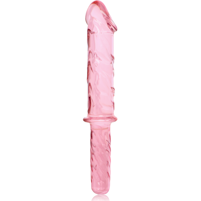 NEBULA SERIES BY IBIZA - MODELO 24 DILDO VIDRO BOROSILICADO 28,5 X 5 CM ROSA - Image 3