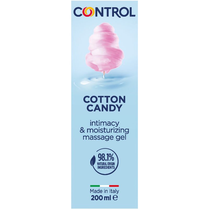 CONTROL - GEL DE MASSAGEM ALGODO DOCE 3 EM 1 200 ML - Imagem 3