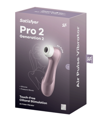 Visão alternativa de ESTIMULADOR SATISFYER PRO 2 - AZUL