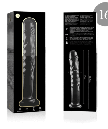 NEBULA SERIES BY IBIZA – modelo 16 dildo vidro borossilicato 18,5 X 3 CM rosa - Image 4