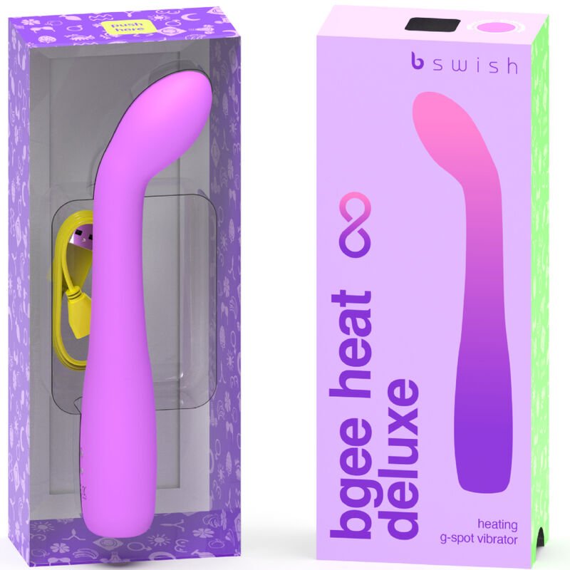 B SWISH - BGEE HEAT INFINITE DELUXE VIBRADOR RECARREGVEL LAVANDA SILICONE - Imagem 5