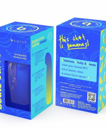 Visão alternativa de B SWISH - BCUTE CURVE INFINITE CLASSIC EDIO LIMITADA VIBRADOR RECARREGVEL DE SILICONE AZUL