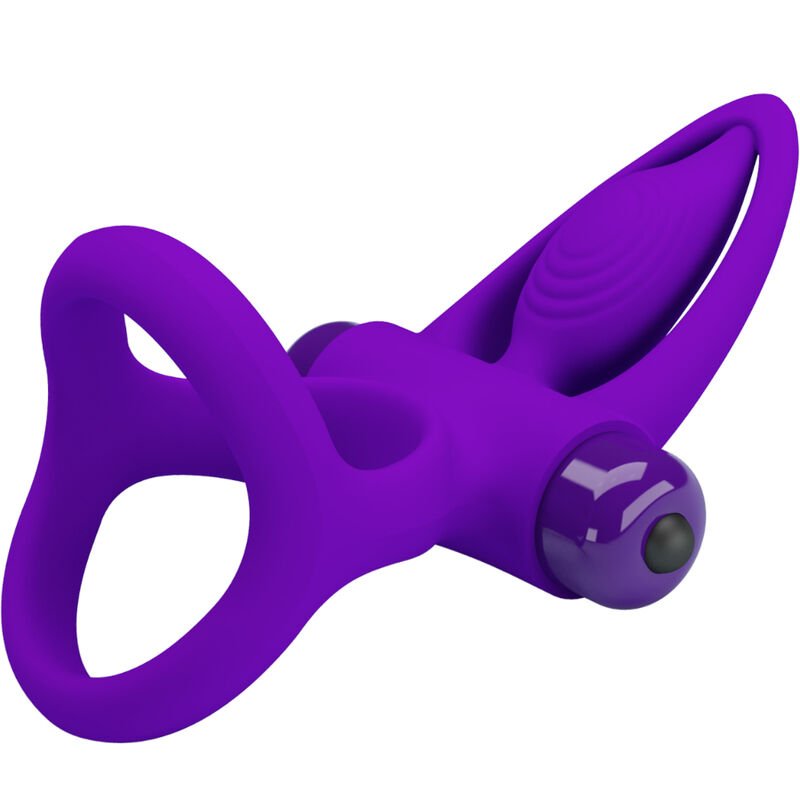 PRETTY LOVE - ANEL VIBRADOR 10 VIBRAÇÕES LILÁS SILICONE - Imagem 3