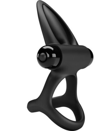 Visão alternativa de PRETTY LOVE - ANEL VIBRANTE 10 VIBRAÇÕES SILICONE PRETO