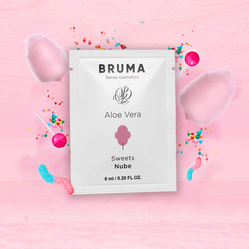 BRUMA - GEL DESLIZANTE DE ALOE VERA SABOR DOCES 6 ML - Image 3
