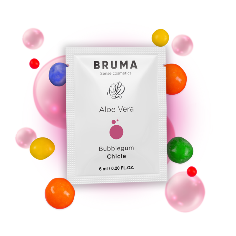 BRUMA - GEL DESLIZANTE DE ALOE VERA SABOR BUBBLEGUM 6 ML - Image 3