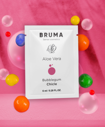 BRUMA - GEL DESLIZANTE DE ALOE VERA SABOR BUBBLEGUM 6 ML