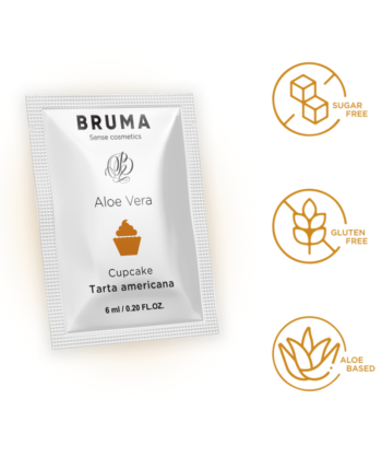 Visão alternativa de BRUMA - GEL DESLIZANTE DE ALOE VERA SABOR CUPCAKE 6 ML