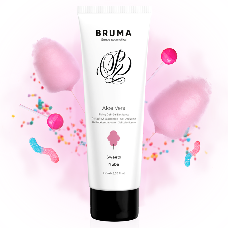 BRUMA - GEL DESLIZANTE DE ALOE VERA SABOR DOCES 100 ML - Imagem 3
