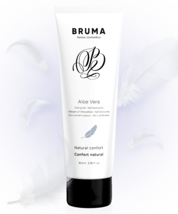 BRUMA - GEL DESLIZANTE DE ALOE VERA NATURAL CONFORT 100 ML - Imagem 3