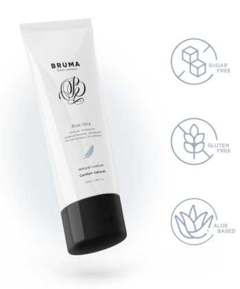 BRUMA - GEL DESLIZANTE DE ALOE VERA NATURAL CONFORT 100 ML - Imagem 5