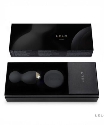 Visão alternativa de LELO - BADGE BOLAS DE HULA PRETAS