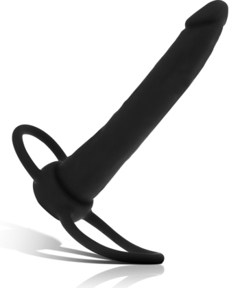 Visão alternativa de MYTHOLOGY - DILDO ANAL COBI ONYX COM ANEL DE GALO E TESTÍCULO 13 SILICONE CM