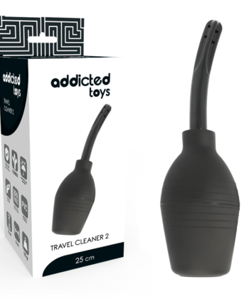 ADDICTED TOYS - SQUEEZE PERA LIMPIEZA ANAL NEGRO