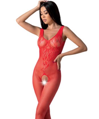 PASSION - BS098 BODYSTOCKING NEGRO TALLA UNICA